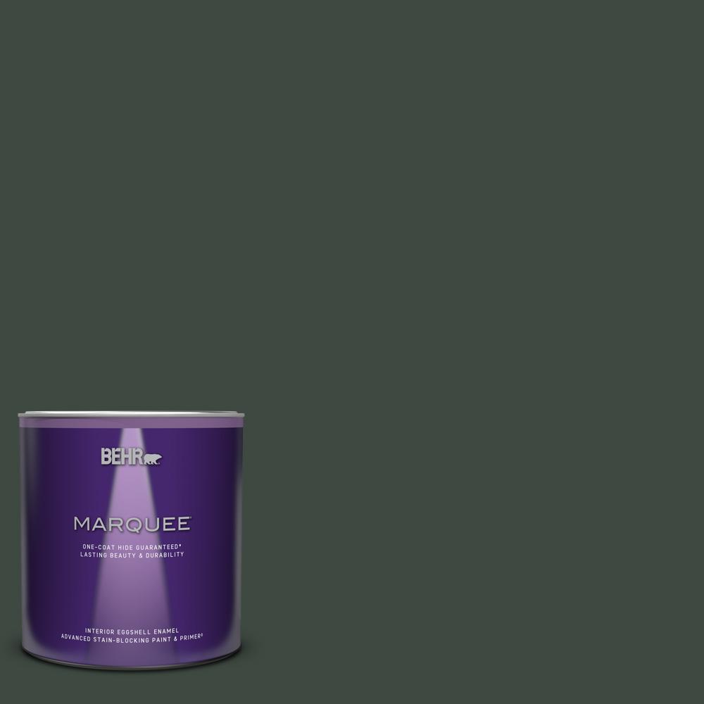 BEHR MARQUEE 1 qt. #PPF-54 Trellised Ivy Eggshell Enamel ...