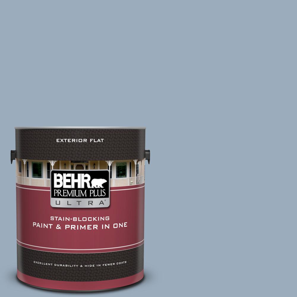 Behr Premium Plus Ultra 1 Gal 560f 4 Russian Blue Flat Exterior 560f 4 Russian Blue Flat Exterior Paint