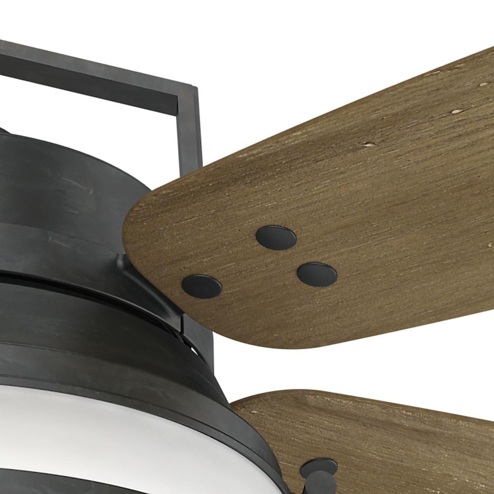 Casablanca Caneel Bay 56 In Led Indoor Outdoor Aged Steel Ceiling Casablanca Caneel Bay 56 In Led Indoor