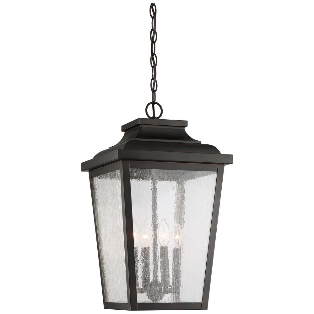 The Great Outdoors Irvington Manor Chelesa Bronze Outdoor 4-Light ...