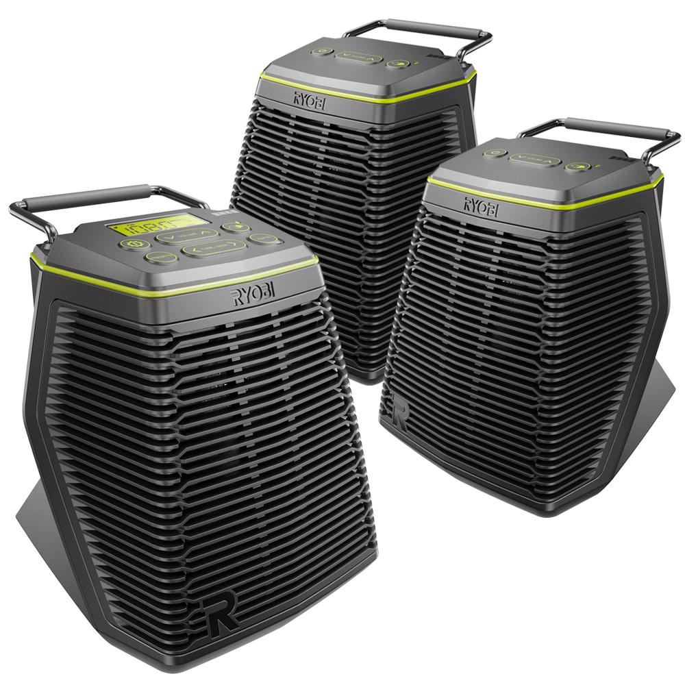 Ryobi P761 18-Volt ONE Score Wireless Secondary Speaker