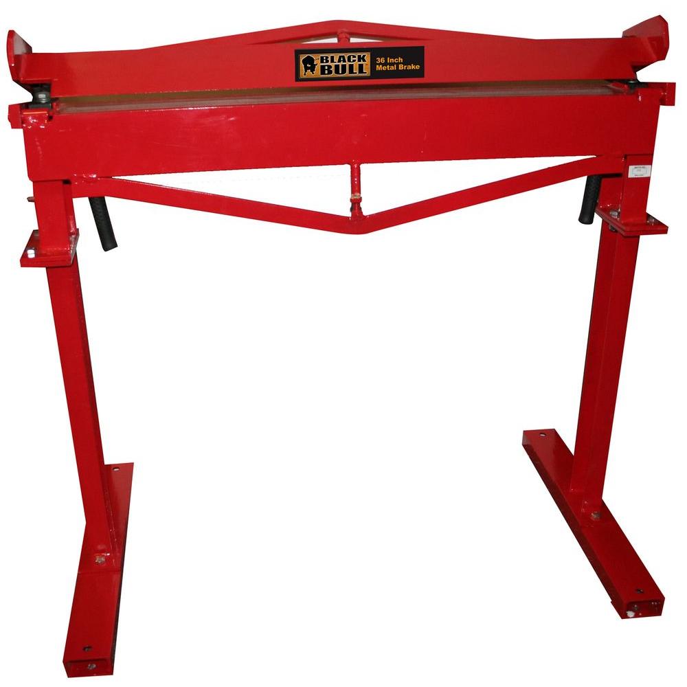 BLACK BULL 36 in. Metal Brake with Stand