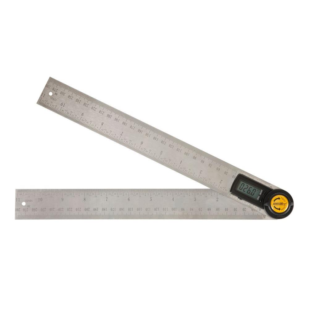 Johnson 11 in. Digital Angle Locator and Ruler18881100 The Home Depot