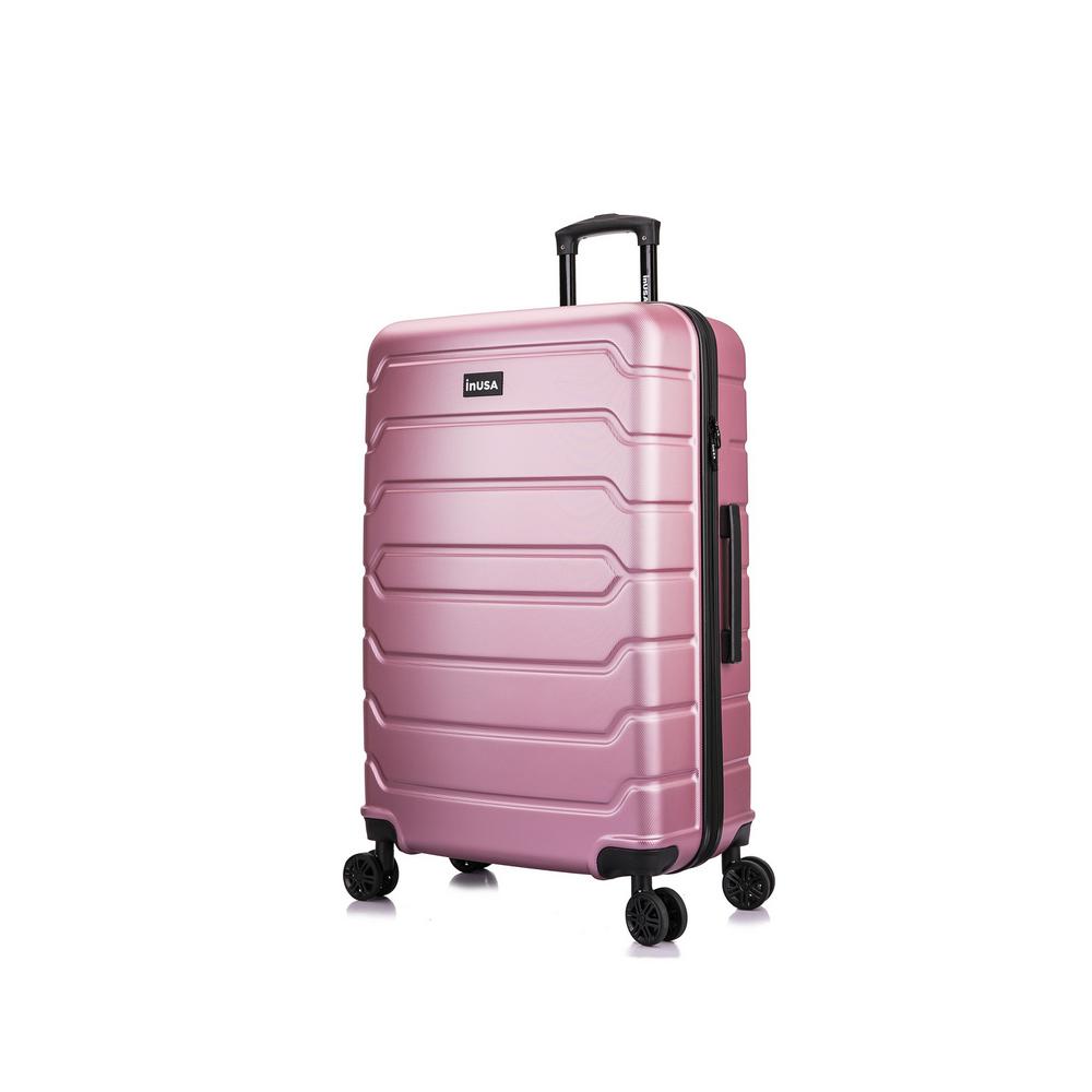 rose gold rolling luggage