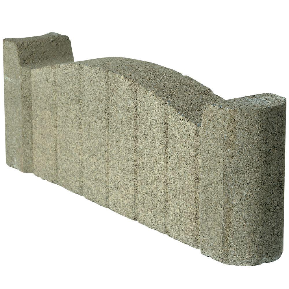 Pavestone Portico 16 in. x 2.75 in. x 5.75 in. Buff Concrete Edger