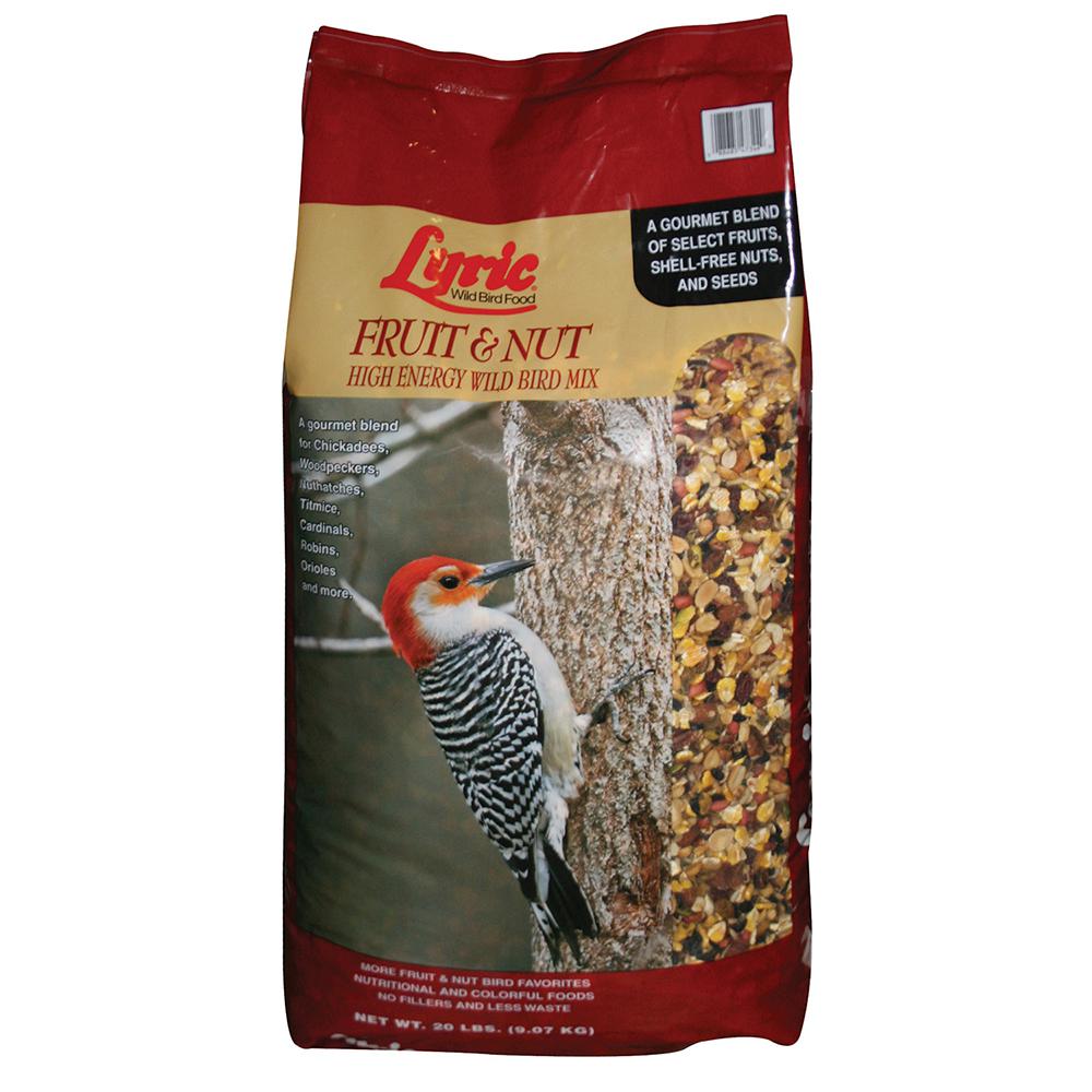 Lyric 20 lb. Fruit and Nut High Energy Wild Bird Mix2647346 The Home
