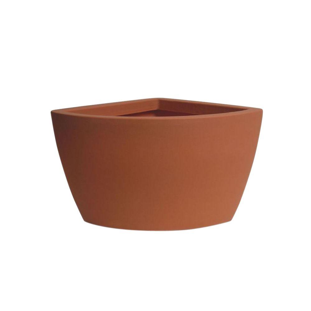Algreen Hampton Corner 26 In X 24 20 Terracotta Plastic Algreen Hampton Corner 26 In X 24 20 Terracotta Plastic