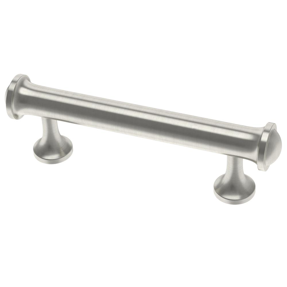 Liberty HalfRound 3 in. (76mm) Satin Nickel Spoon Foot Drawer Pull