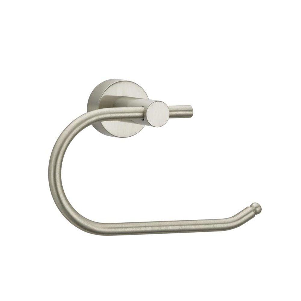 Brushed Nickel Toilet Paper Holder