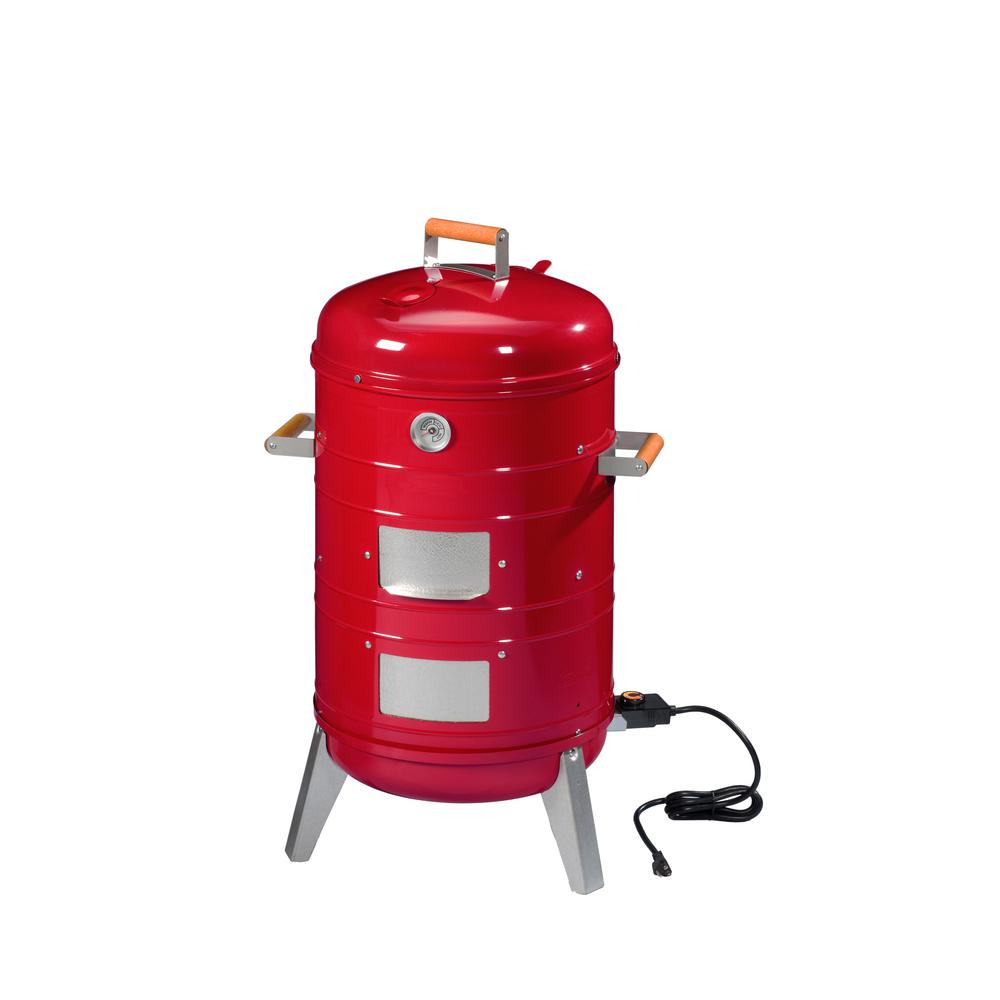 Smoky Mountain 38 In Vertical Propane Gas Smoker With 2 Drawer