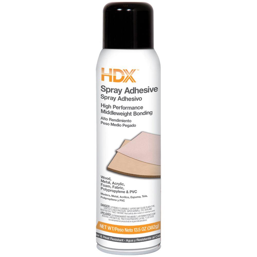 HDX 13.5 fl. oz. Multi Purpose Spray Adhesive1931014 The Home Depot