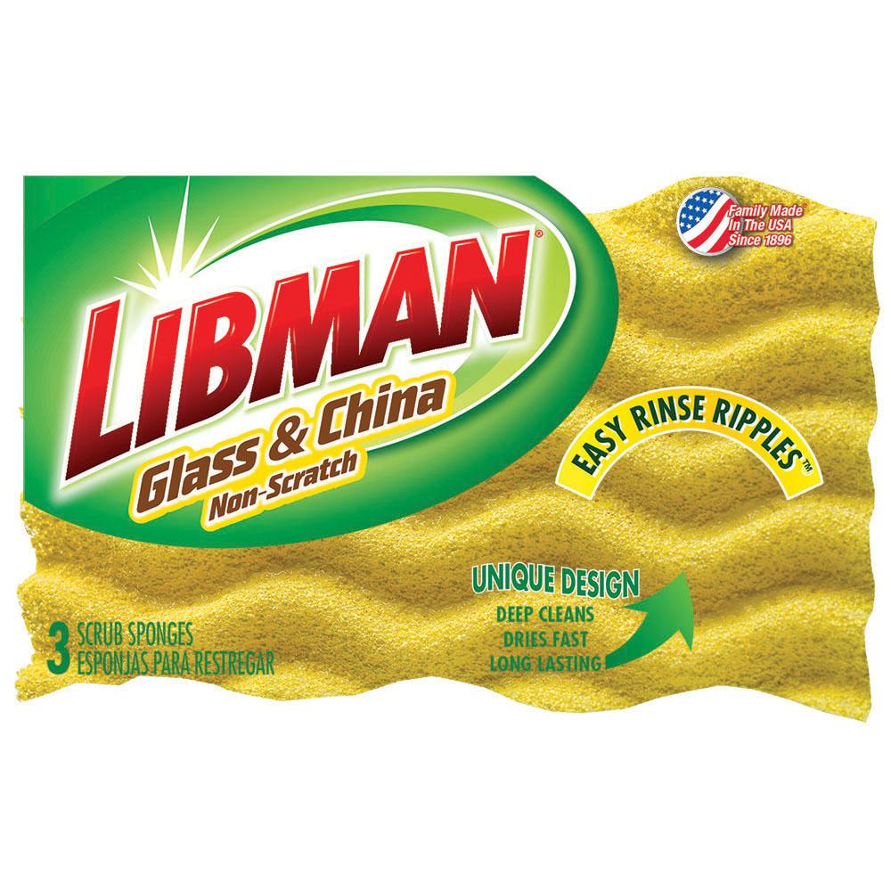 Libman Sponges Scouring Pads 1075 64 1000 