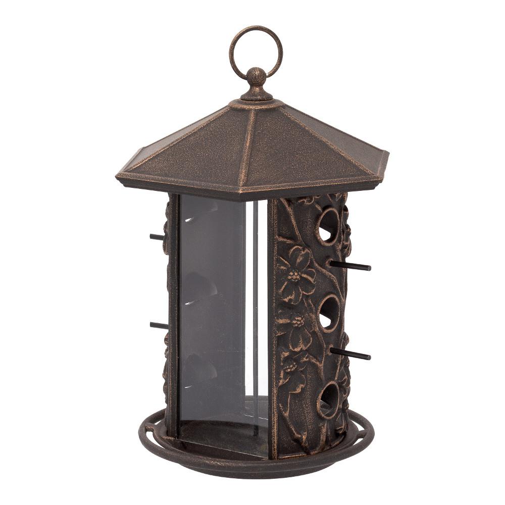 Whitehall Products Oil Rubbed Bronze Dogwood Birdfeeder 30014
