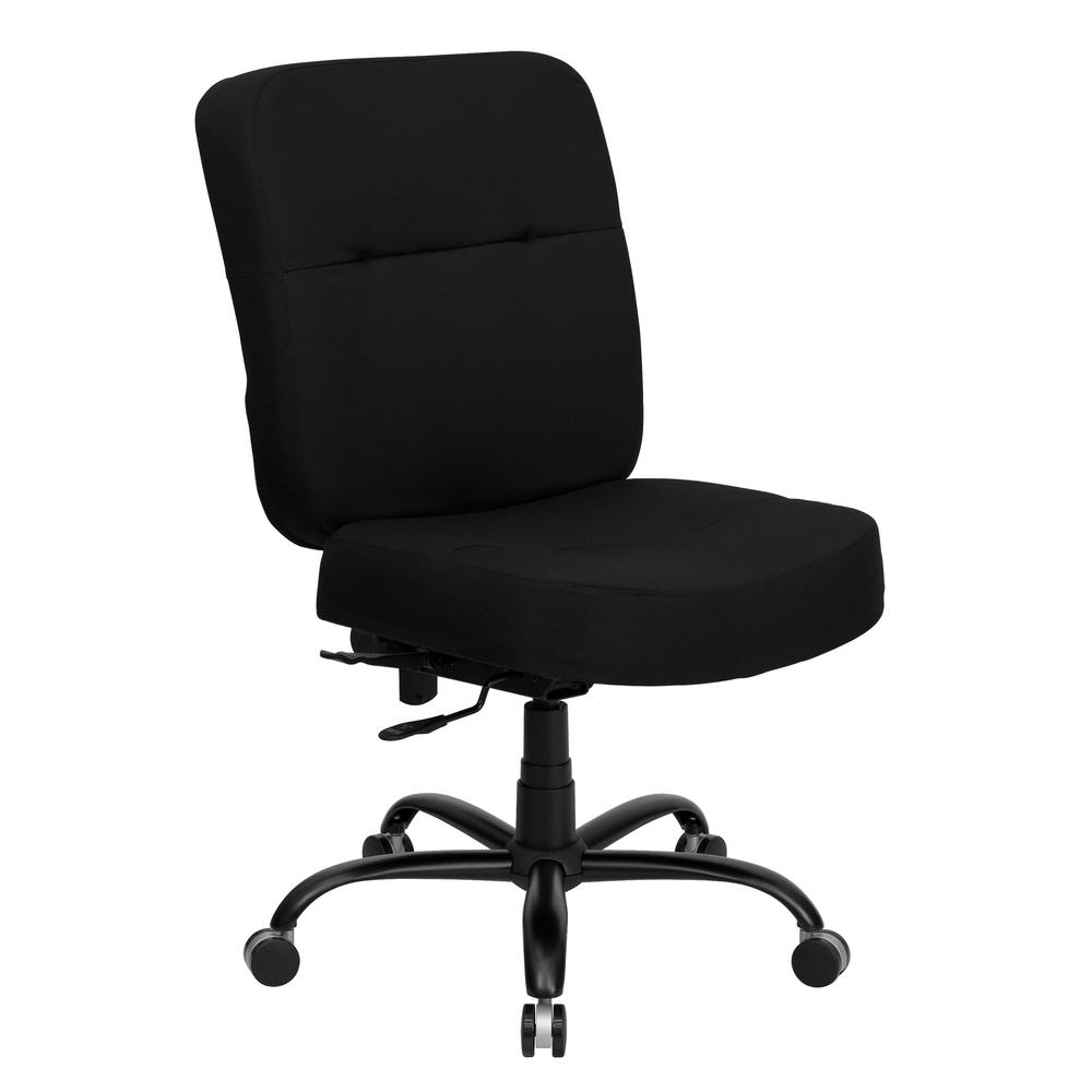 Boss Black Heavy Duty Task Chair B996 The Home Depot Boss Black Heavy Duty Task Chair B996