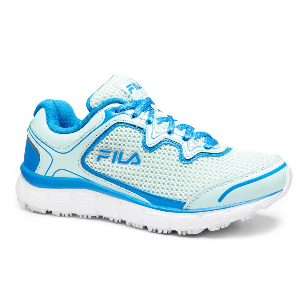 teal athletic shoes