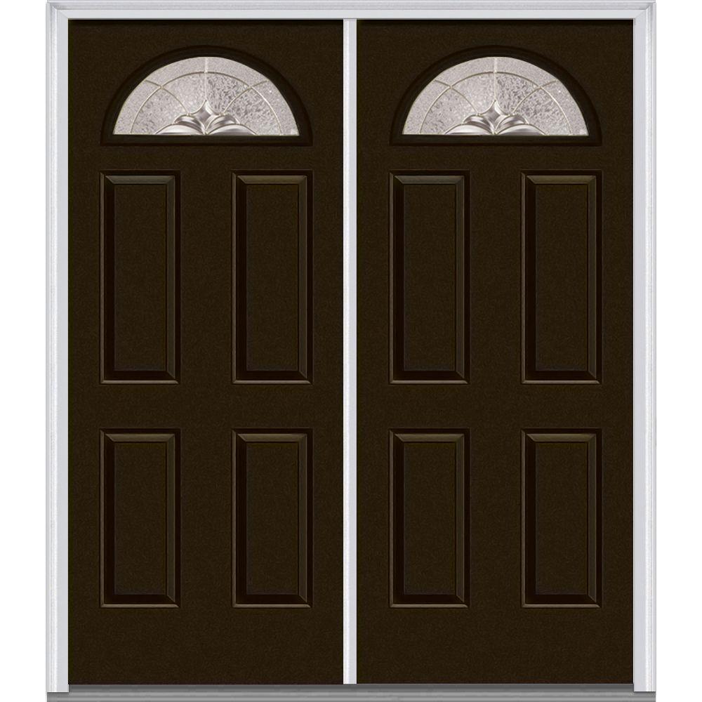 Mmi Door 72 In X 80 Heirloom Master Left Hand Inswing Fan Lite Mmi Door 72 In X 80 Heirloom Master Left Hand Inswing Fan