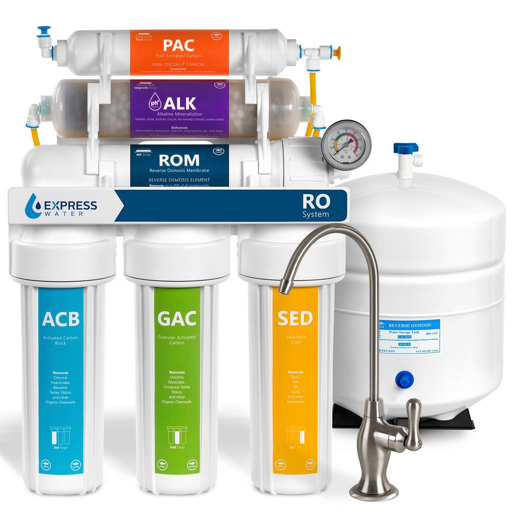 Express Water Alkaline Reverse Osmosis Water Filtration System
