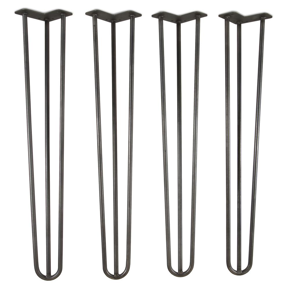 8/" Inch Hairpin Table Leg 4 pcs per set Metal Legs for Furniture DIY