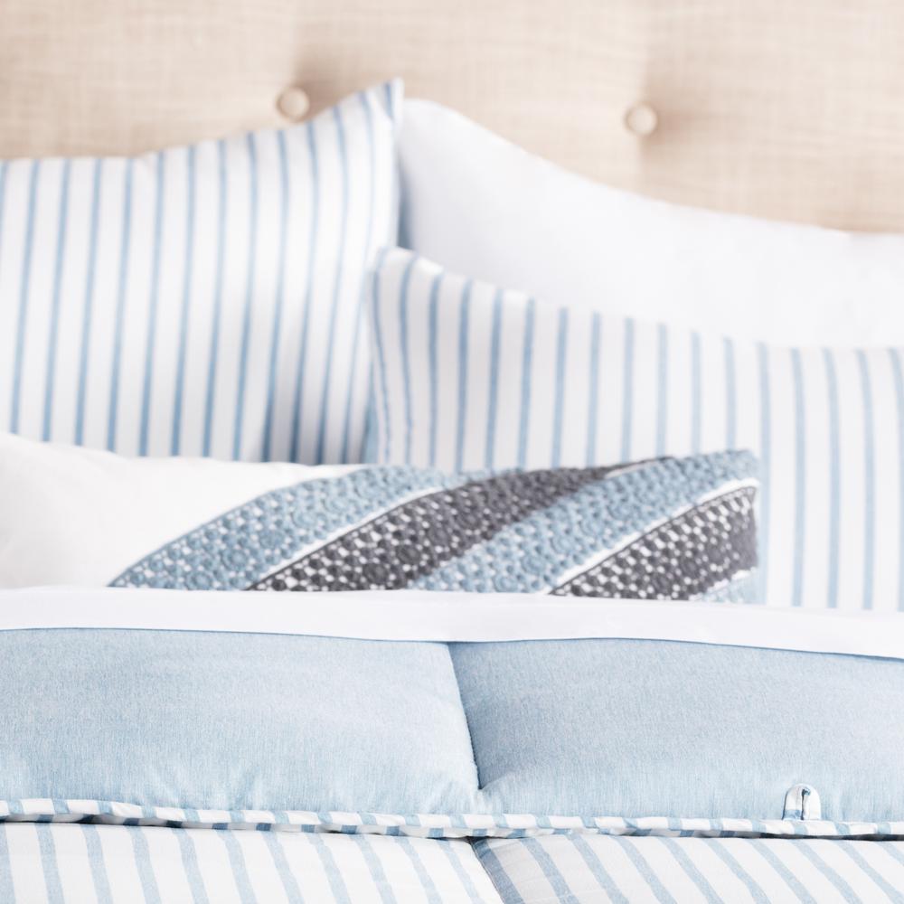Brookside 3 Piece Calm Sea Oversized King Comforter Set