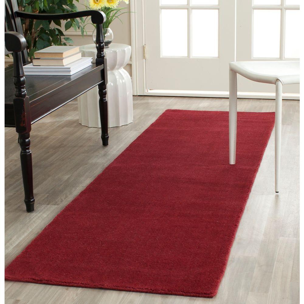 Safavieh Himalaya Red 2 Ft X 10 Runner Rug Him610g 210 The Red 2 Ft X 10 Runner Rug Him610g