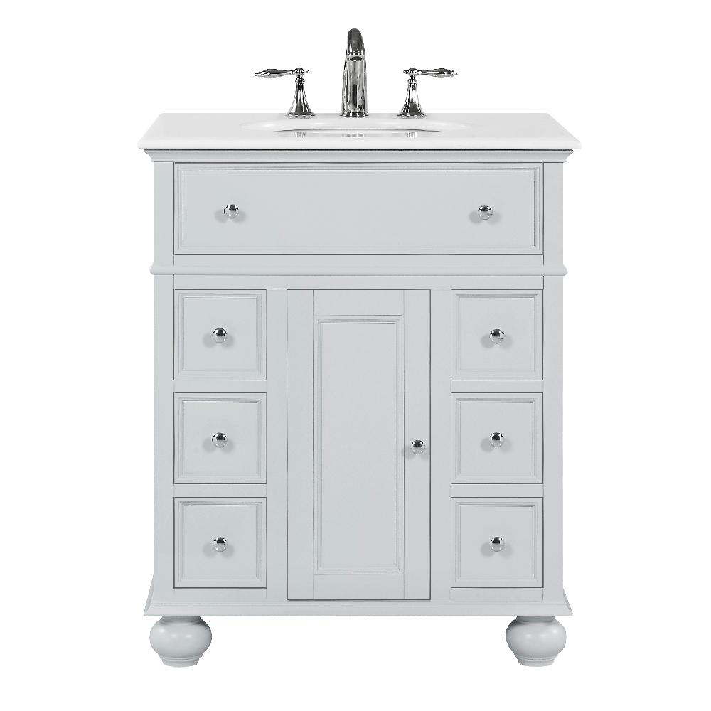 28 Inch White Bathroom Vanity Home Designs Inspiration