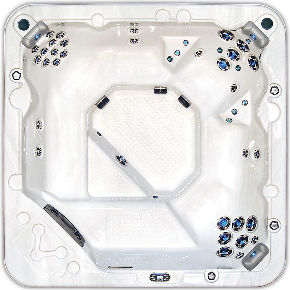 Starlight Hot Tubs Eastern Star 6Person 45Jet Spa with Bluetooth