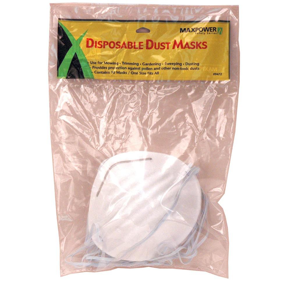 Maxpower Disposable Dust Masks27530674 The Home Depot