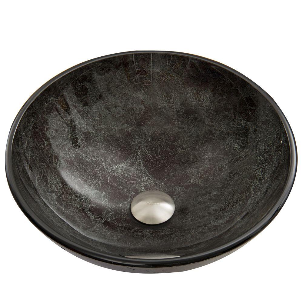 Gray Vessel Sinks Bathroom Sinks The Home Depot