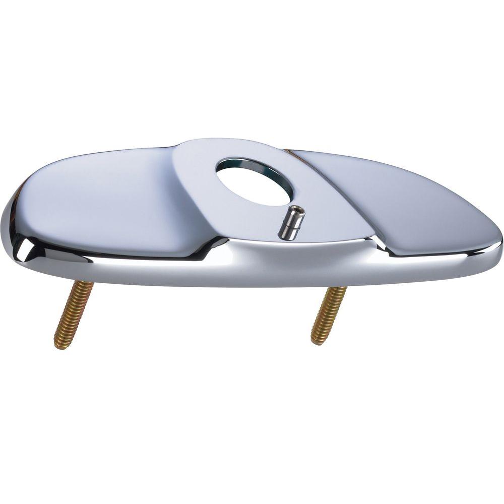 Delta 4 inch Cast Cover-Plate in Chrome by Delta