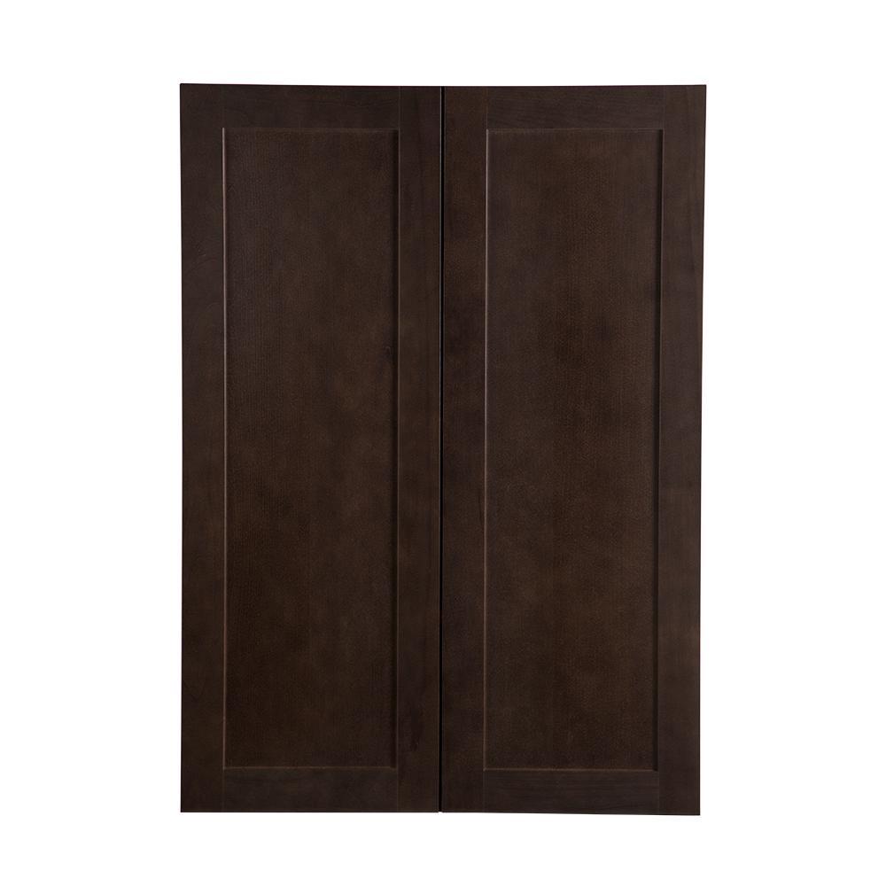 Hampton Bay Edson Assembled 30x42x12 in. Wall in DuskCM3042W