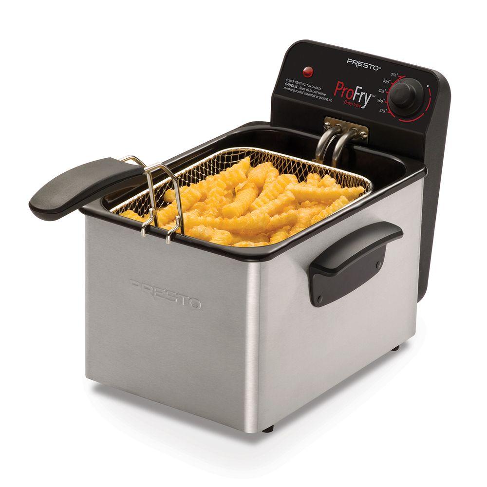 presto dual basket pro fry