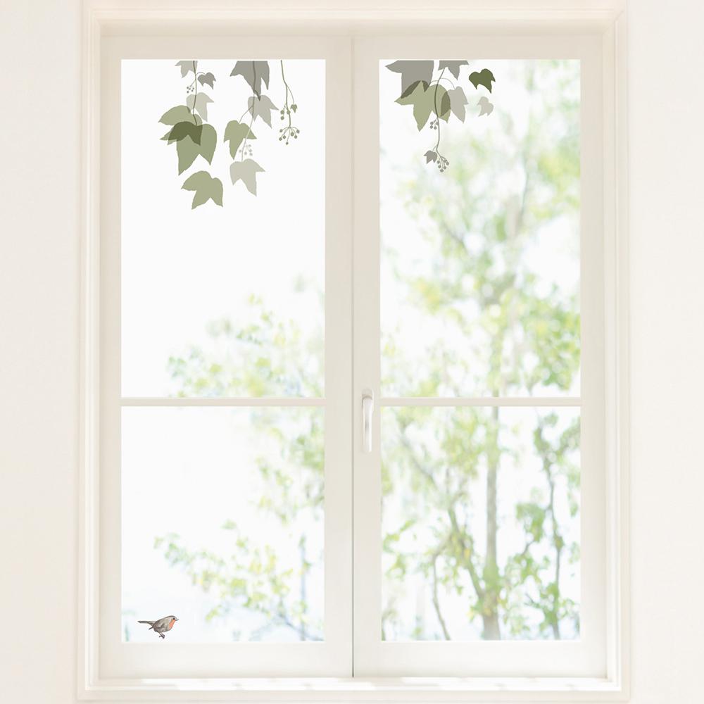 Nouvelles Images Multi Color Bird And Leaves Wall Decal Howi 1575 Nouvelles Images Multi Color Bird And Leaves Wall Decal
