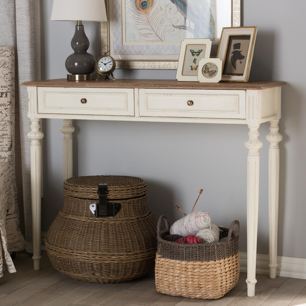 Baxton Studio Marquetterie French Provincial White Finished Wood Baxton Studio Marquetterie French Provincial White Finished Wood Console Table 28862 7189 Hd The Home Depot