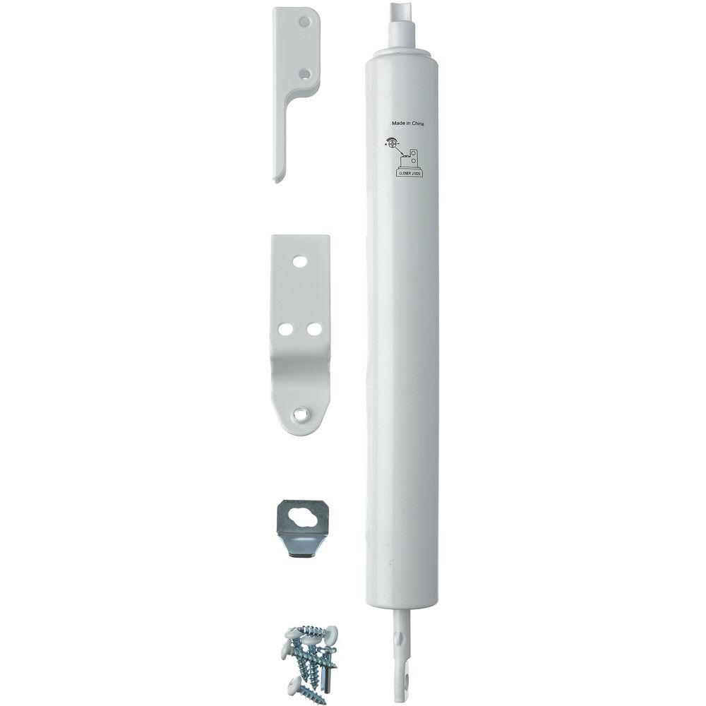 Wright Products CA Pneumatic White Door CloserVJ1020CALW The Home Depot