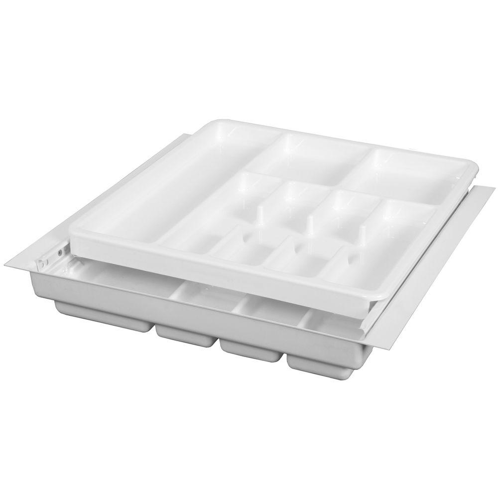 Knape & Vogt 3.25 in. x 20.75 in. x 19.25 in. Double Tiered Tableware