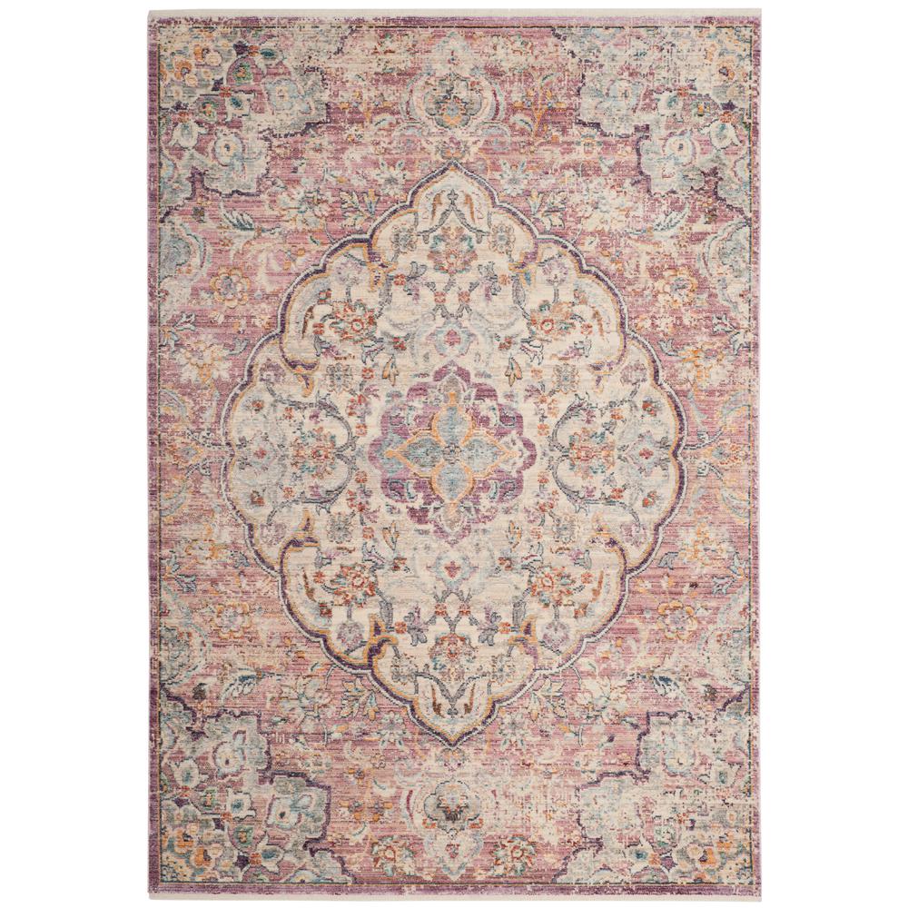 Safavieh Illusion Cream/Rose 8 ft. x 10 ft. Area Rug-ILL711F-8 - The ...