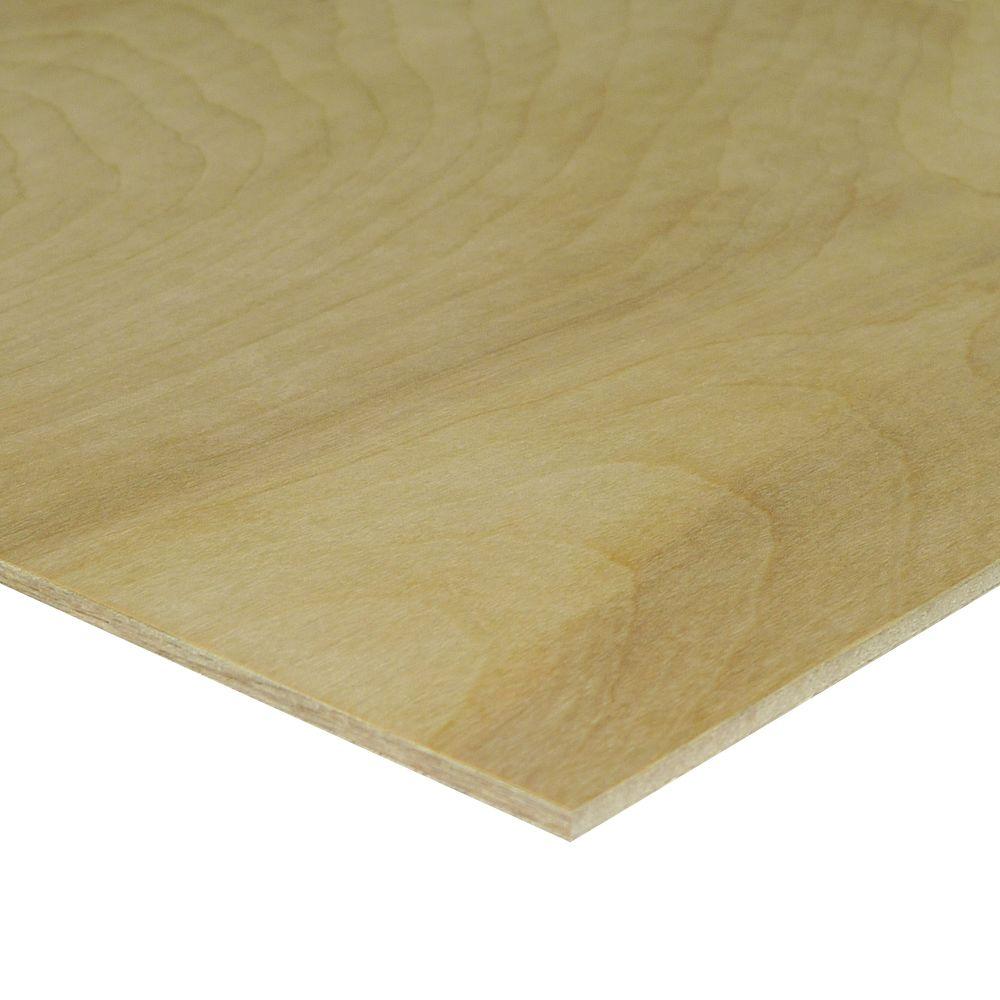 Swaner Hardwood 5 2 Mm 1 4 In Ft X 8 Birch Plywood