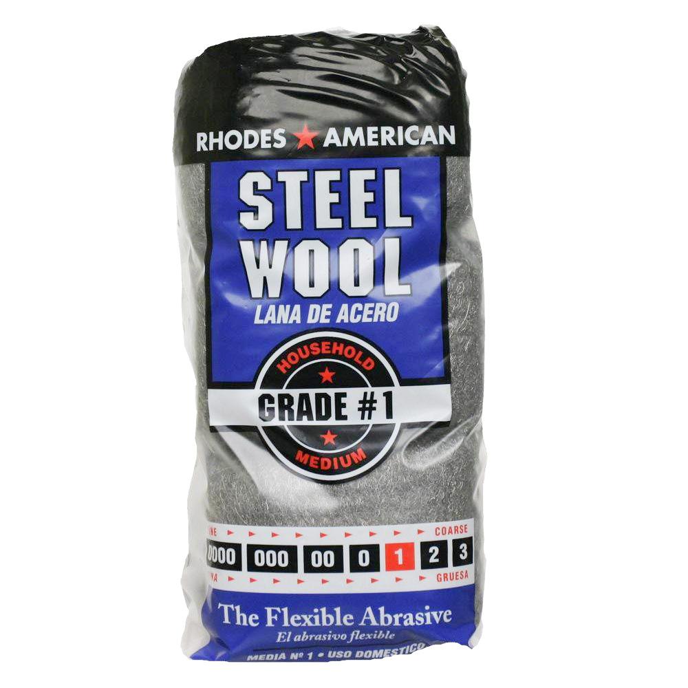 Steel Wool Rhodes American Assorted Grades 12 pad