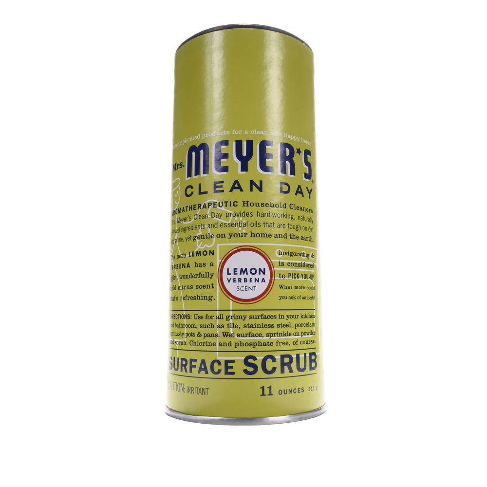 Mrs Meyer S Clean Day 32 Oz Lemon Verbena Surface Scrub 663377