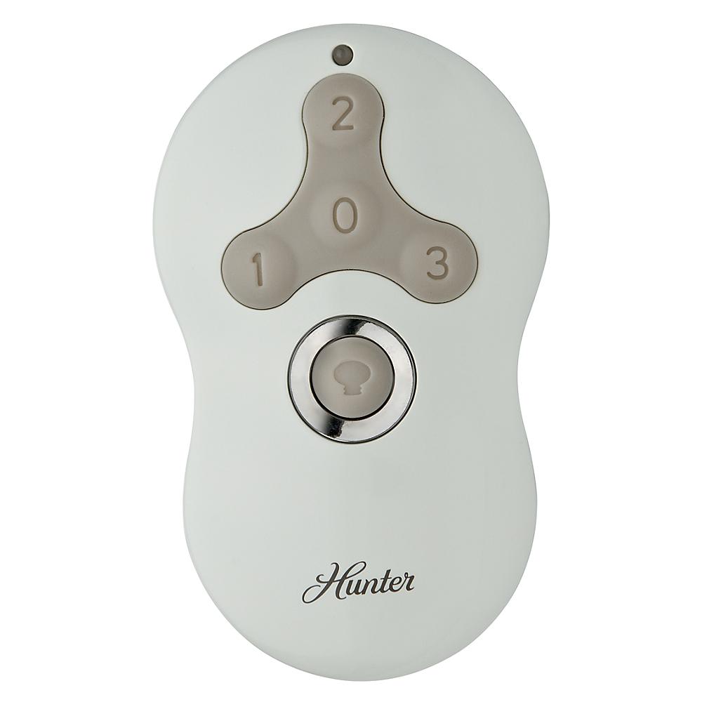 Hunter Indoor Universal White Handheld Remote Control