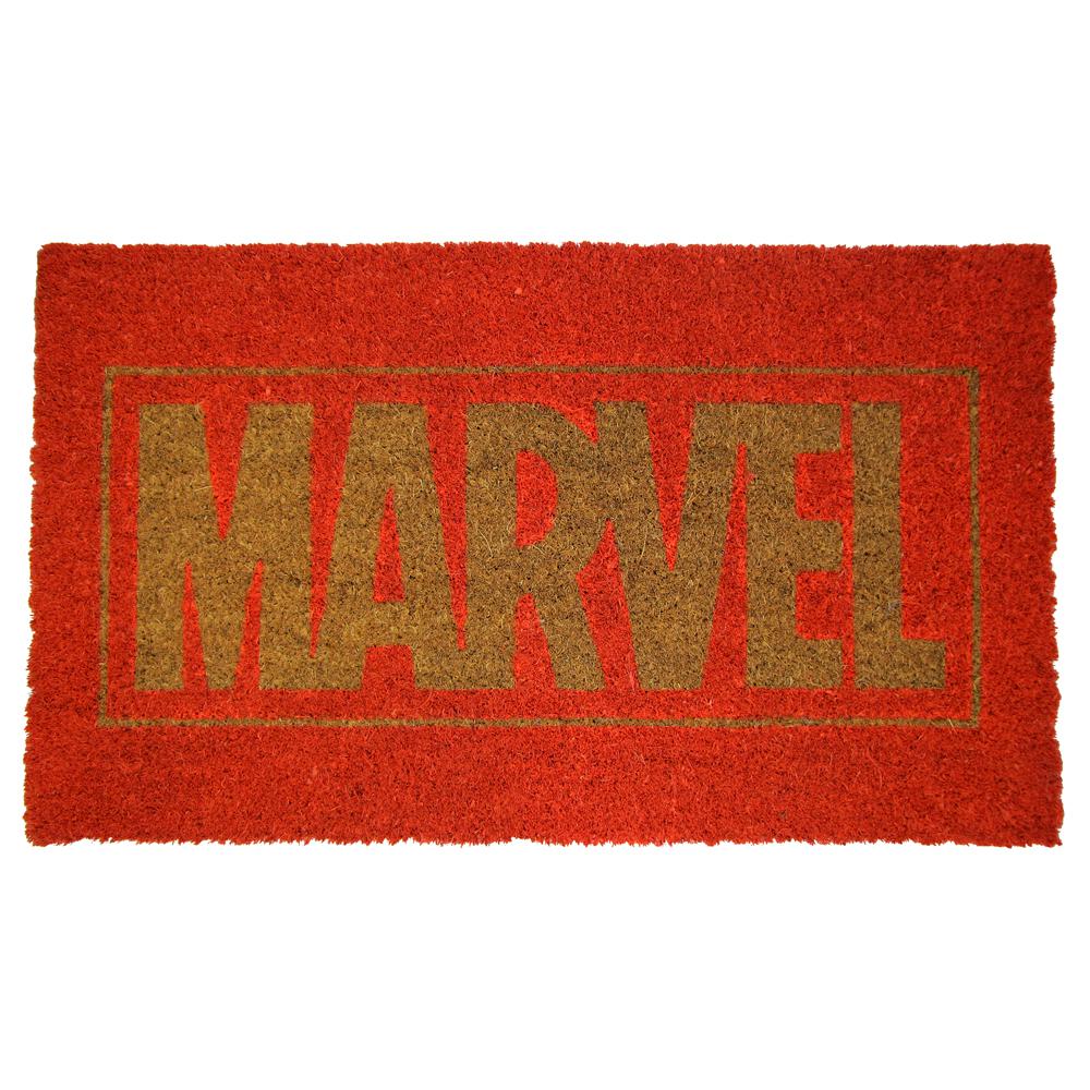 Pyramidamerica Marvel Logo 17 In X 29 In Coir Door Mat