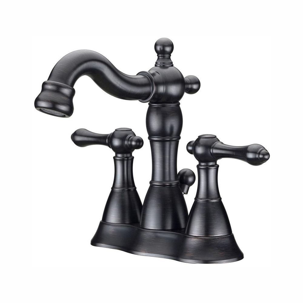 Ultra Faucets Traditional Collection 4 In Centerset 2 Handle
