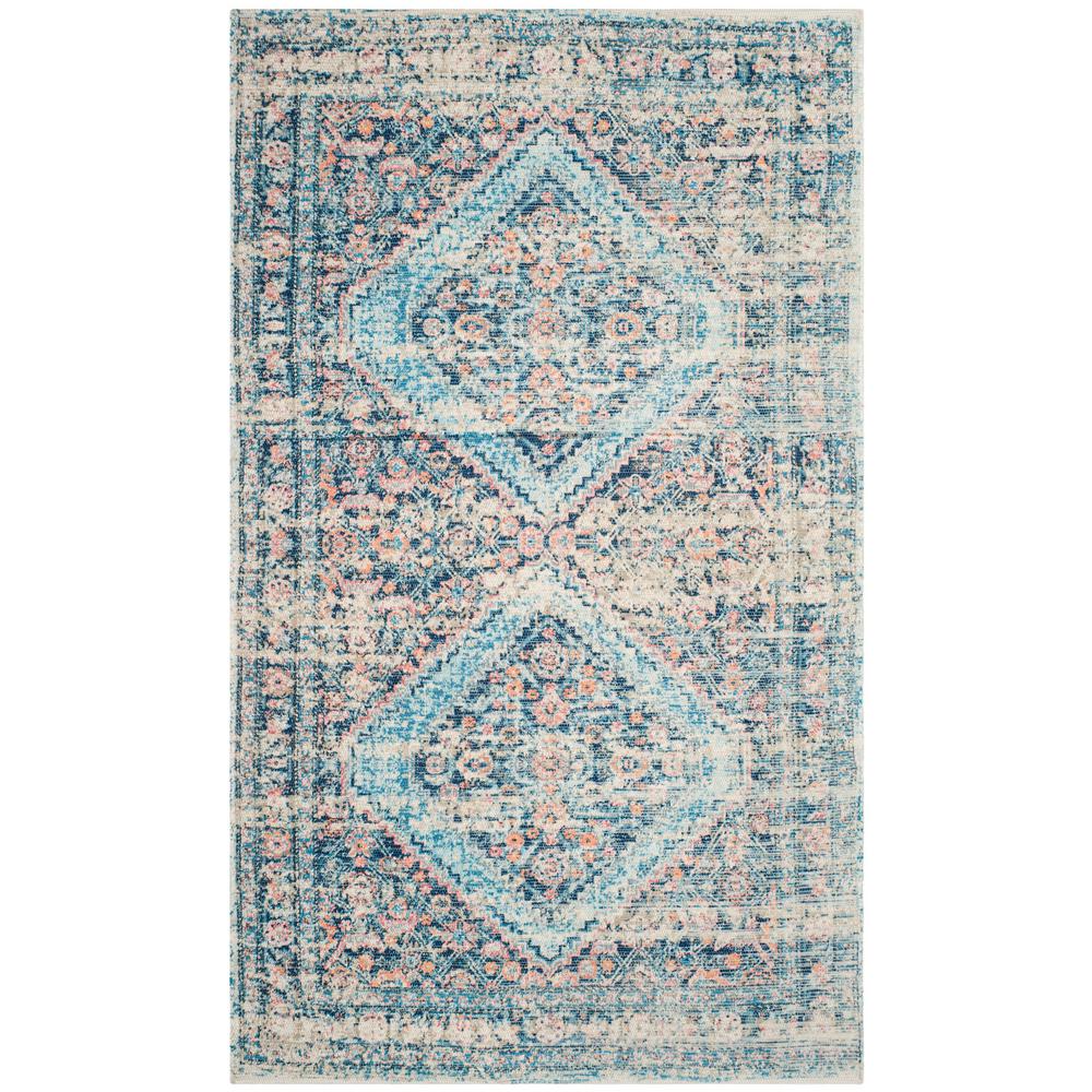 Safavieh Saffron Blue Turquoise 5 Ft X 8 Area Rug Sfn577a Saffron Blue Turquoise 5 Ft X 8 Area Rug