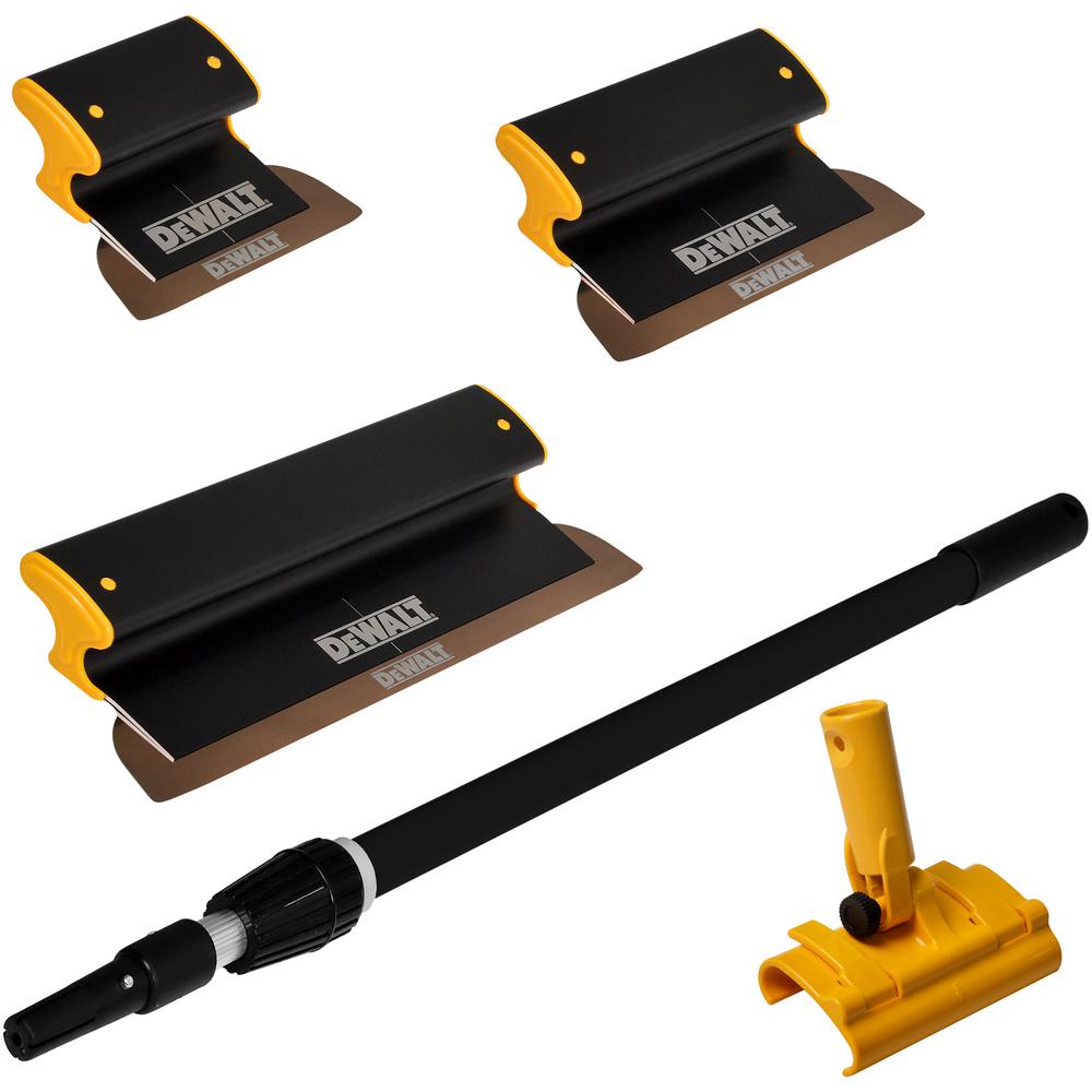 DEWALT Drywall Skimming Blade Set with 7 in., 10 in., 16 in. Blades and