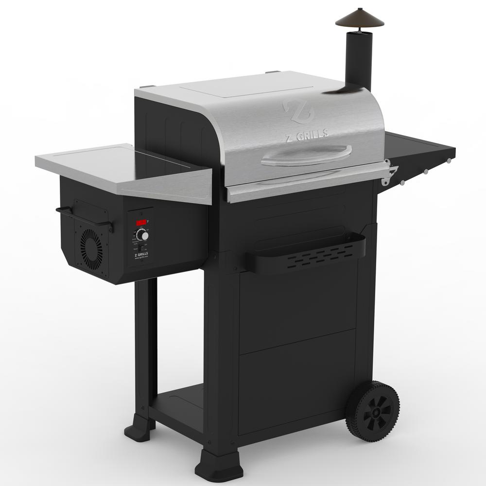 Z GRILLS 6002B 573 sq. in. Wood Pellet Grill and Smoker 6in1 BBQ Auto Temperature Control in