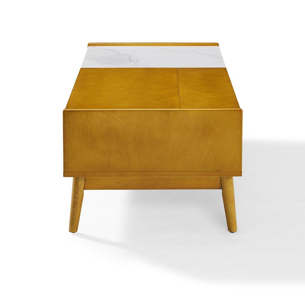 Crosley Landon Acorn Storage Coffee Table Cf6120 Ac The Home Depot