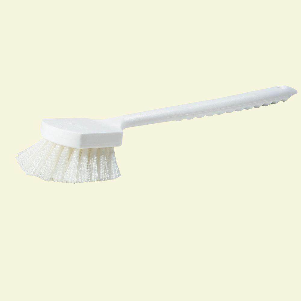 Carlisle 20 inch Floater White Scrub Brush (12-Pack) by Carlisle