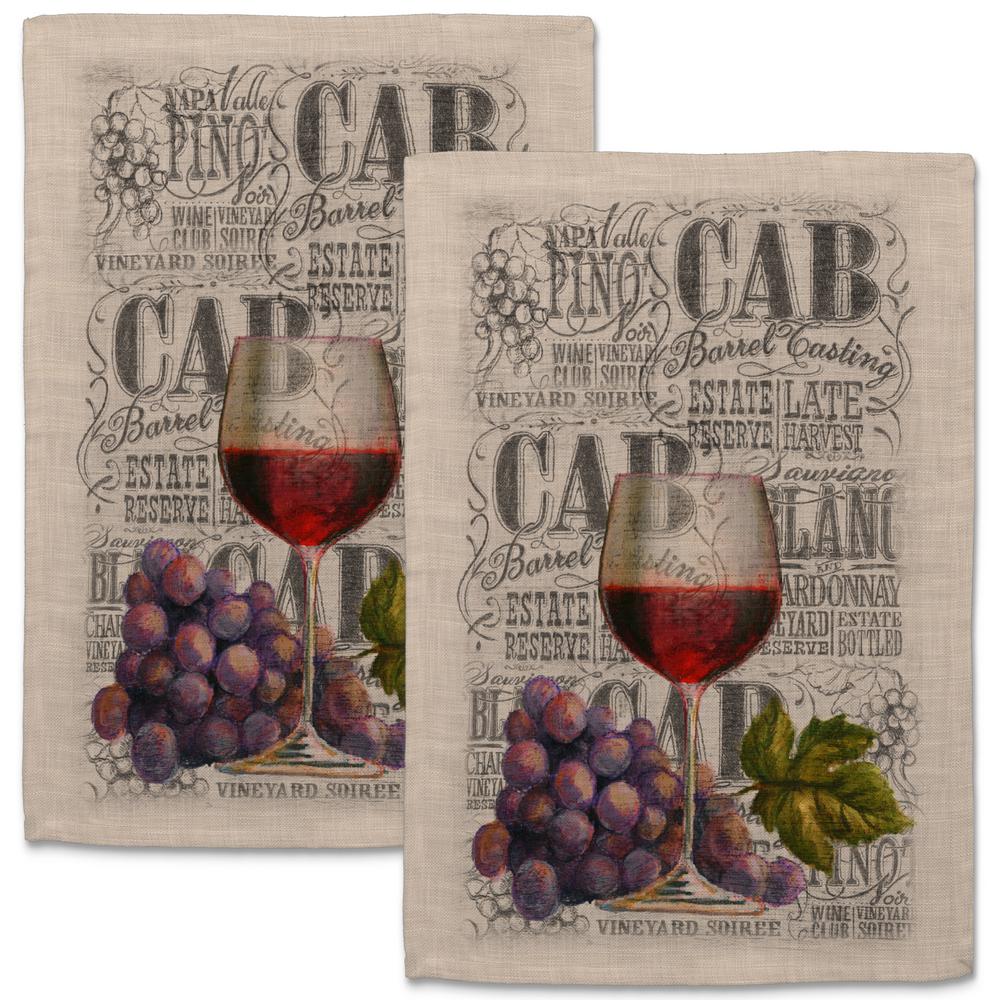 wine kitchen towels