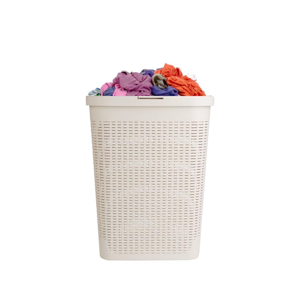 plastic washing basket