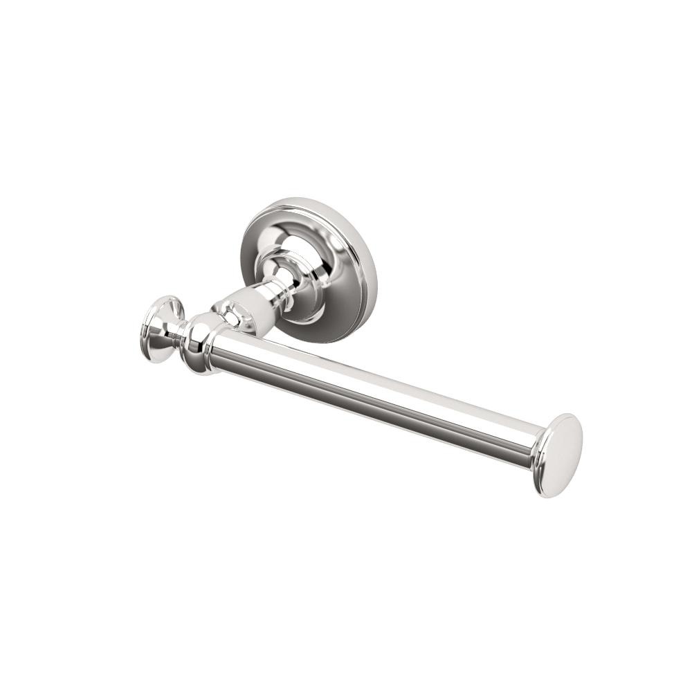 Gatco Tavern Euro Single Post Toilet Paper Holder In Polished Nickel   Polished Nickel Gatco Toilet Paper Holders 4123 64 300 